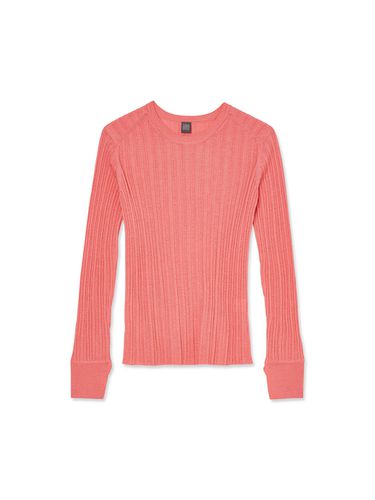 Women Rib Cuffs Round Pullover _ - IOLO - Modalova