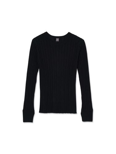 Women Rib Cuffs Round Pullover _ - IOLO - Modalova