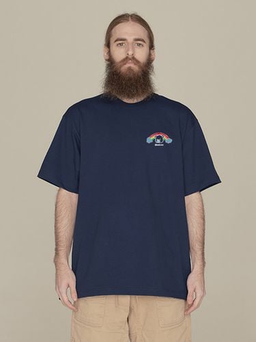 Rainbow Bear Short Sleeve T-Shirt_Navy - RADINEO - Modalova