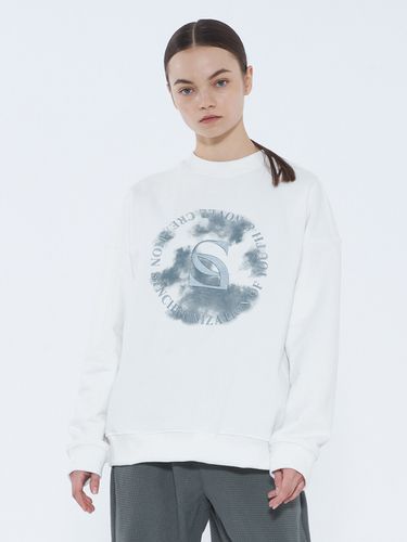 Cloudy Sweatshirt White - SYNC - Modalova