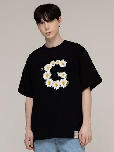 Big G Flower Graphic T-shirt_5 Colors - GRAVER - Modalova