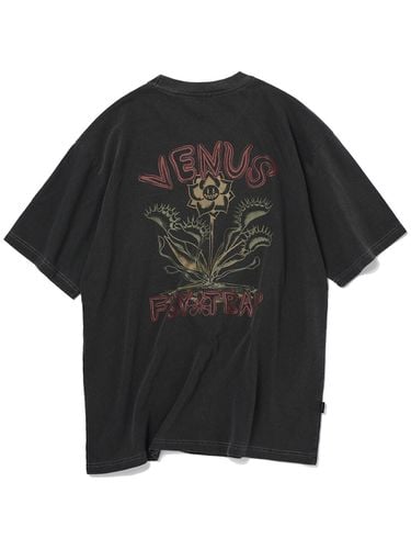 Venus Flytrap Pigment T-Shirt_Smoke Black - CPGN - Modalova