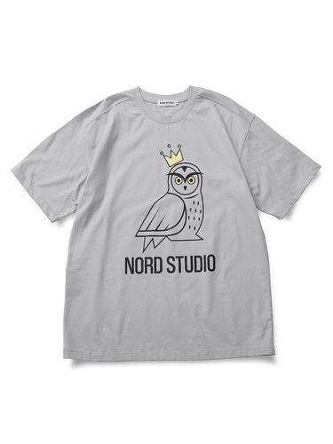 OWL Graphic T-Shirt (Cool Gray) - NORD STUDIO - Modalova