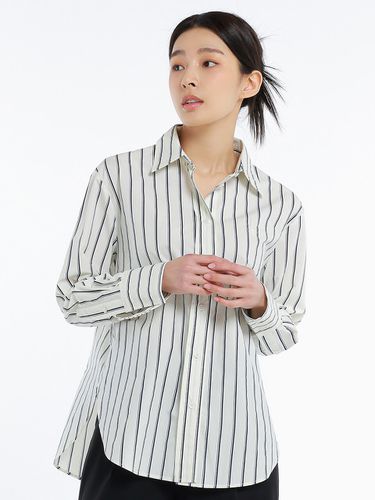 Logo Stripe Shirt - hardcore happiness - Modalova