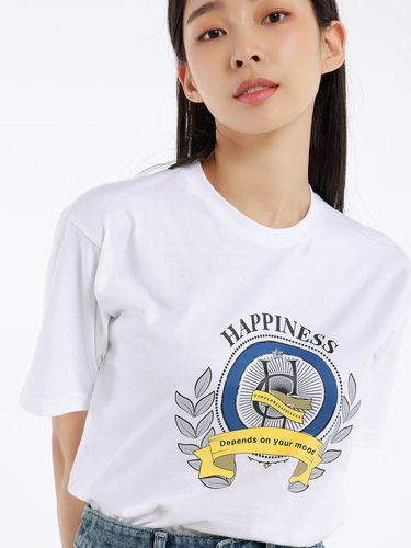 Happiness Logo Tshirt - hardcore happiness - Modalova