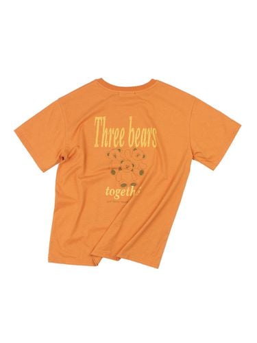 Bears Oversized Tshirt - Orange - oneninenineone - Modalova