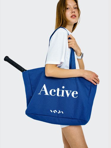 INJIACTIVE Tote Bag_Blue - INJIACTIVE - Modalova