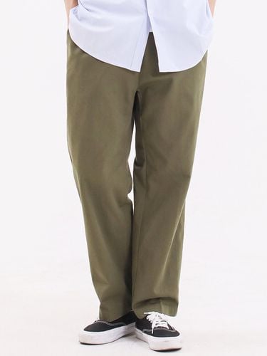 Soft Tapered Banding Pants _ Khaki - THAT`S IT - Modalova