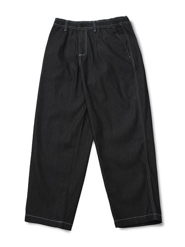 Semi Ballon Denim Pants (Black) - NORD STUDIO - Modalova