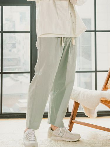 Summer String Pants (Mint Gray) - NORD STUDIO - Modalova