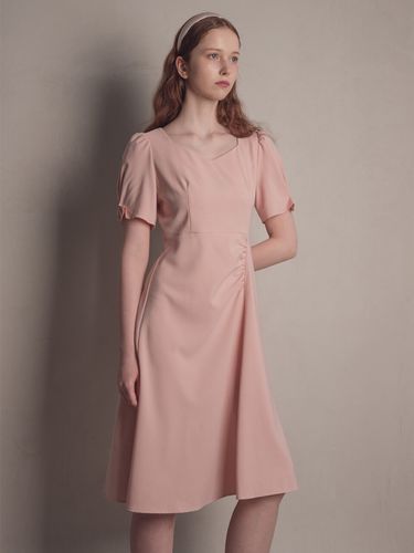 WED Silken Square Neck Puff Dress (3 Colors) - We’Dee - Modalova