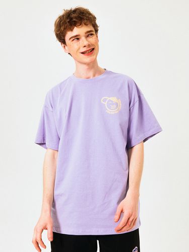 Cap Boy Short Sleeve T Shirt Lilac - FREAKISH BUILDING - Modalova