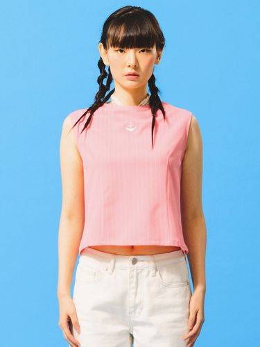 Boat Neck Anchor Top (Pink) - RALMODE - Modalova