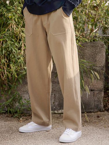 Unbalance Pocket Cotton Banding Pants - NORD STUDIO - Modalova