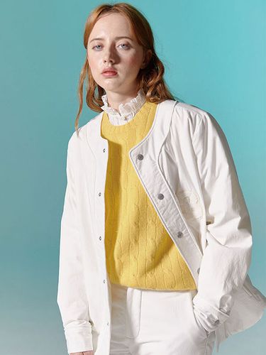 Padded B Jacket White - SENTIBONES - Modalova