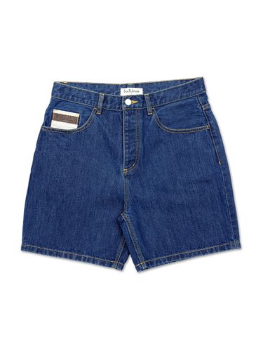 Posita Denim Shorts (Blue) - SENTIBONES - Modalova