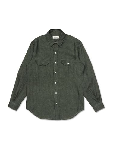 Linen Safari Shirts (Khaki) - SENTIBONES - Modalova