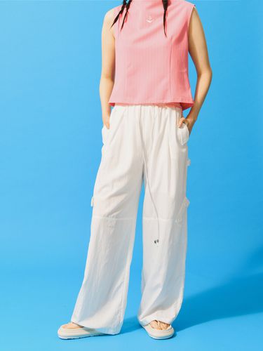 Cool Light Cargo Pants (White) - RALMODE - Modalova