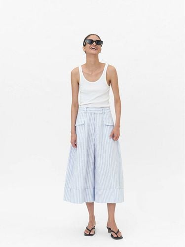 Wilma Pinstripe Balloon Pants - COURRI - Modalova