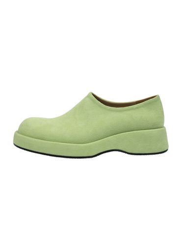 Earth Loafer Plain Shoes _ Green - HUMANT - Modalova