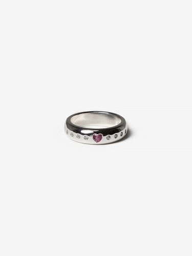 Dot Heart Ring - AEKKI - Modalova