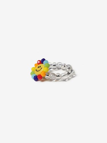 Smile Daisy Beads Ring - AEKKI - Modalova