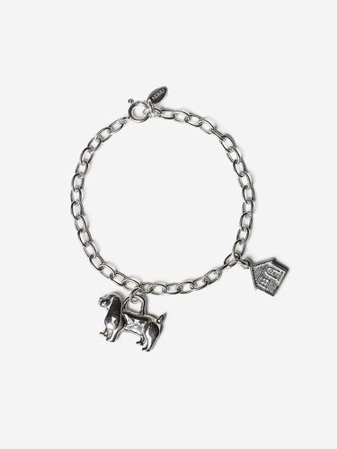 Basset Hound Silver Bracelet - AEKKI - Modalova