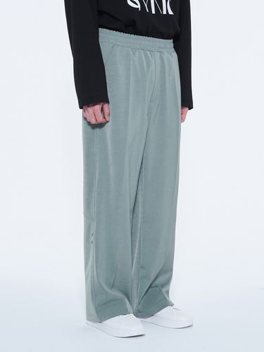 Flowy Pull-On Trousers Sax Blue - SYNC - Modalova