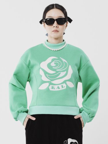 Rosie Sweatshirt (Mint) - RALMODE - Modalova