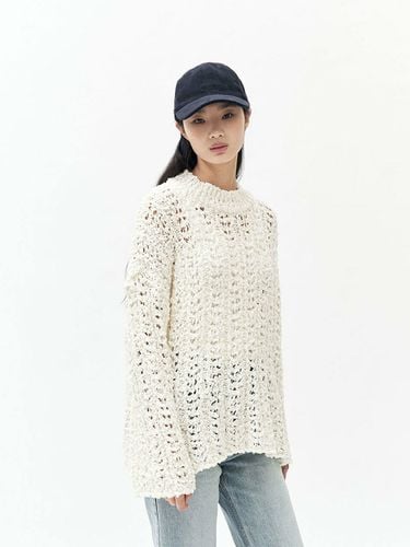 Sid Loose Knit Top - COURRI - Modalova