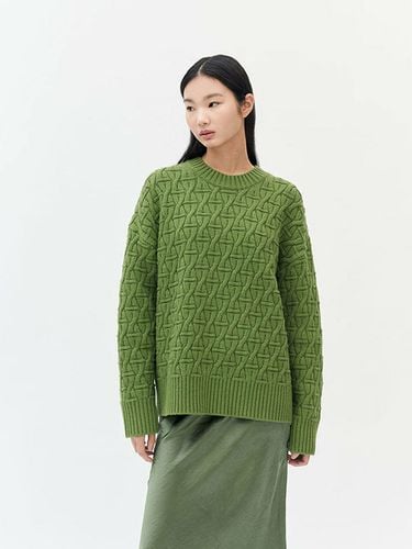 Grass Nika Wool Blend Crewneck Top - COURRI - Modalova