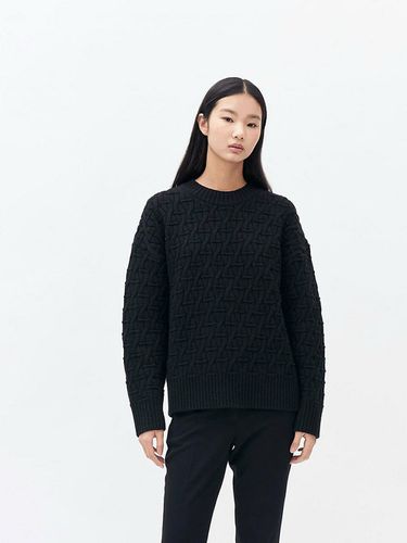 Nika Wool Blend Crewneck Top - COURRI - Modalova