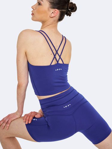 Cross Comfort Tank Bra_ Royal Blue - INJIACTIVE - Modalova