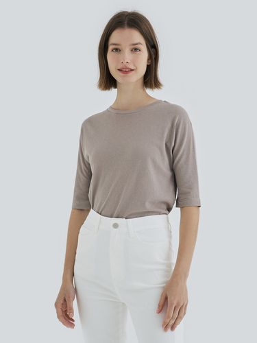 French Half Top (Gray) - ENOUGH TIME - Modalova