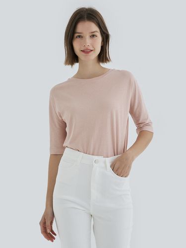 French Half Top (Pink) - ENOUGH TIME - Modalova