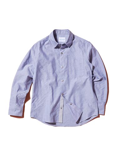 Stitched Oxford Shirts (Blue) - SENTIBONES - Modalova