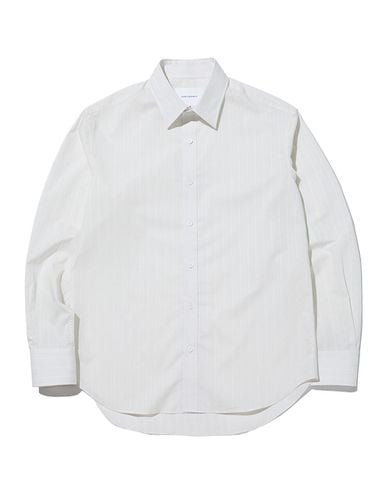 Aisance Stripe Shirt White - SENTIBONES - Modalova