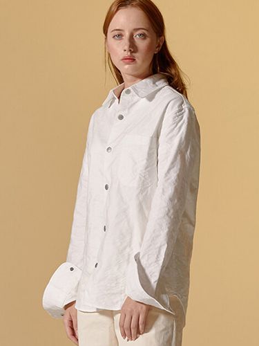 Stitched Oxford Shirts (White) - SENTIBONES - Modalova