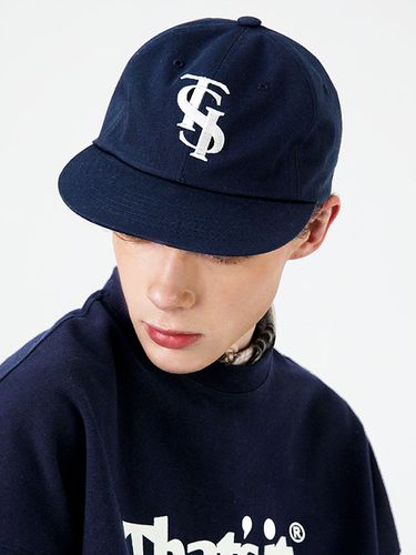 Signature Monogram Cap Navy - THAT`S IT - Modalova