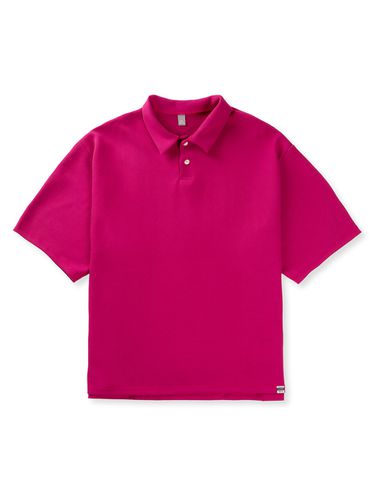 Overfit Pique T-Shirt_Pink - CARGOBROS - Modalova