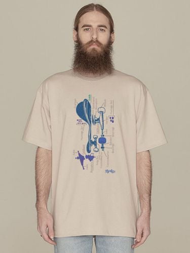 Assembly Graphic Print Short-Sleeve T-Shirt - RADINEO - Modalova