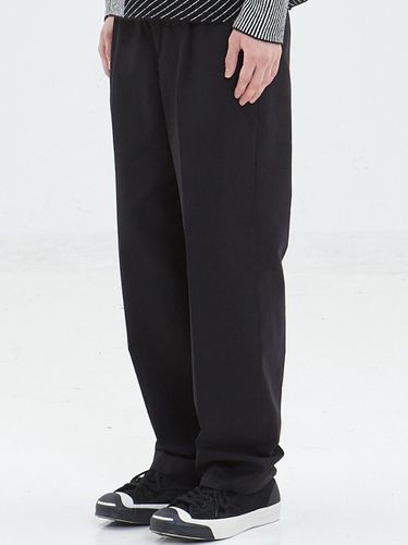 Tuck Wide Pants Black - filobisknot - Modalova