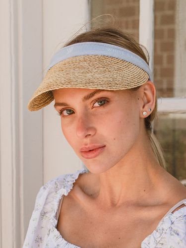 Raffia Suncap Calella_8 colors - WHITE SANDS - Modalova