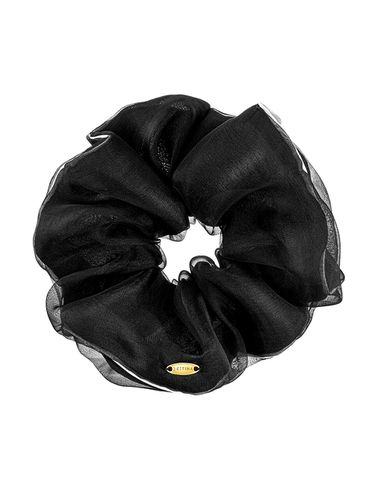 Lala J Hair Scrunchie - Deep Black - J.ESTINA - Modalova