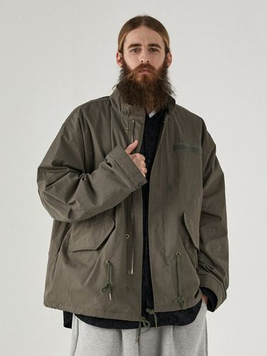 Fishtail Short Parka_Khaki - CARGOBROS - Modalova