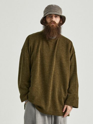 Overfit Knit_Khaki - CARGOBROS - Modalova