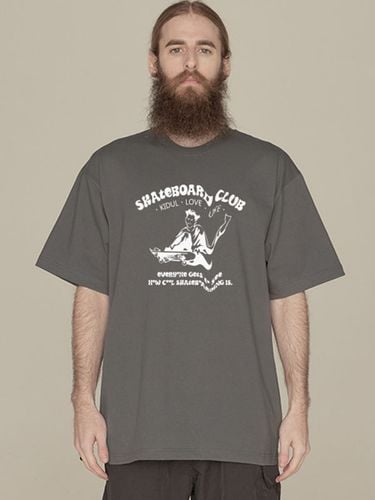 Board Club Half Sleeve T-shirt Gray - RADINEO - Modalova