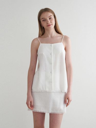 Summer Tweed Sleeveless Top - ADAUL - Modalova