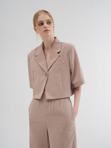 Mire Slit Jacket (Beige) - LESEIZIEME - Modalova