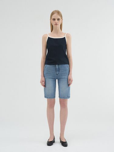 Millet Bermuda Denim Pants - LESEIZIEME - Modalova